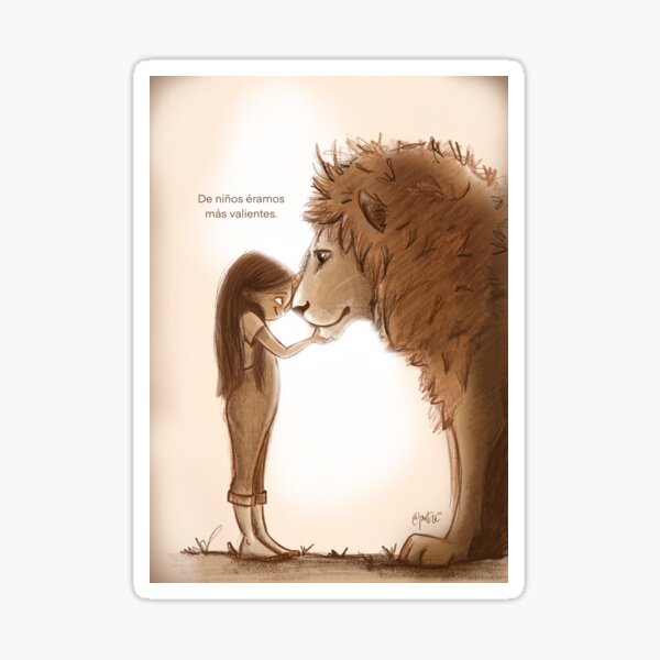 As Children We Were Braver Sticker