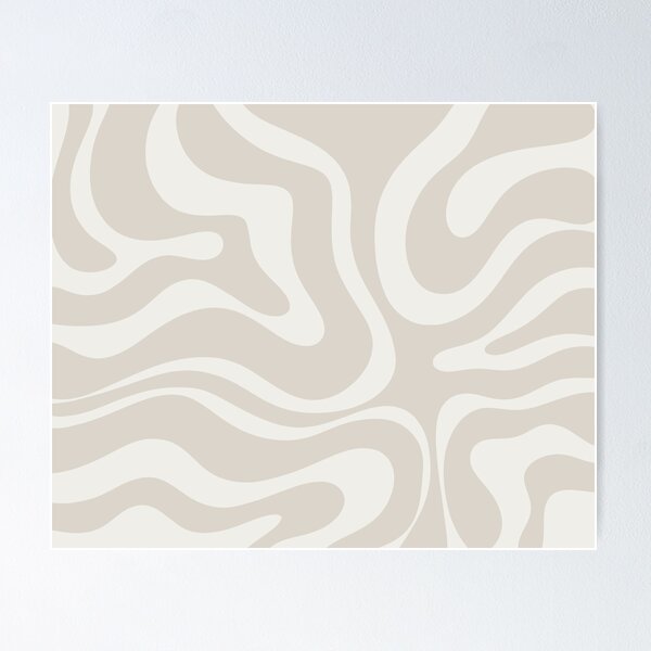 Abstract pattern background of swirling paint cream beige color