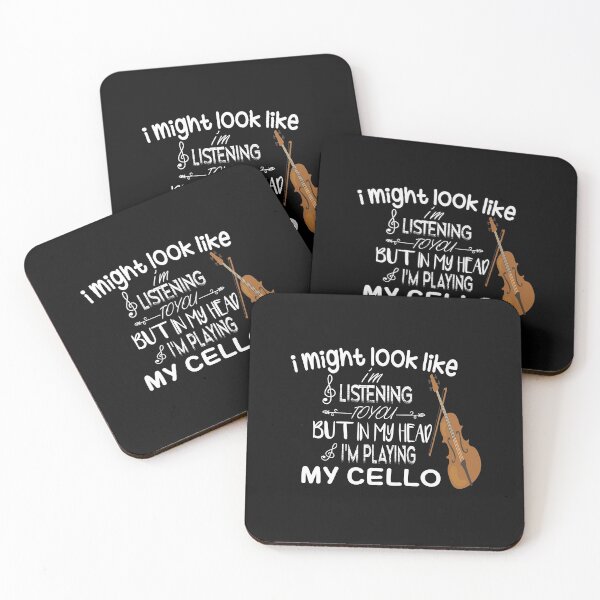 Item preview, I Might Look Like I'm Listening To You But In My Head I'm Playing My Cello Classic T-shirt designed and sold by Ikgha.