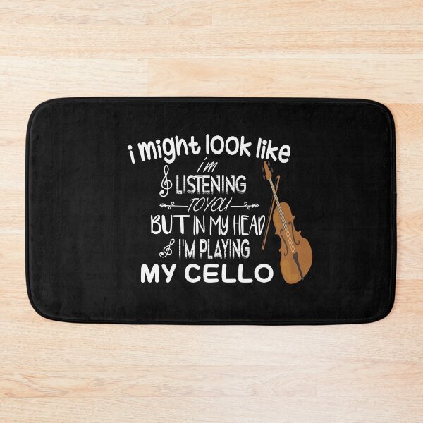 Item preview, I Might Look Like I'm Listening To You But In My Head I'm Playing My Cello Classic T-shirt designed and sold by Ikgha.