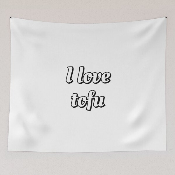 Item preview, I love tofu vegans designed and sold by Inspirationmotivation.