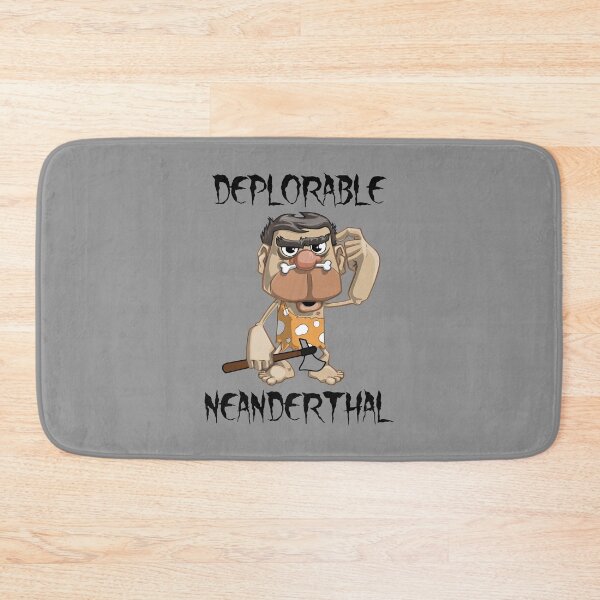 Item preview, Deplorable Neanderthal - A Deplorable Neanderthal Holding An Axe And Scratching His Head designed and sold by Oaks Creations.