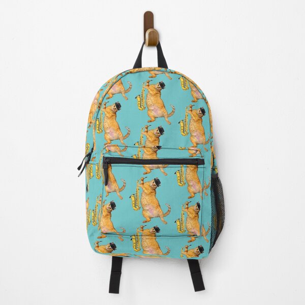 Item preview, Hep Cat with Saxophone - Playing the Blues designed and sold by RawSunArt.
