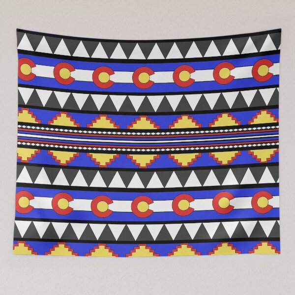 Item preview, Colorful Southwestern Colorado Pattern.  designed and sold by Tai Chan.