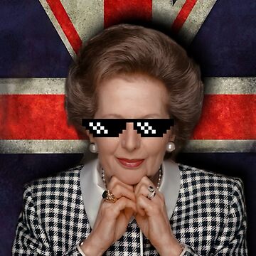 Artwork thumbnail, Margaret thug life by Skull red