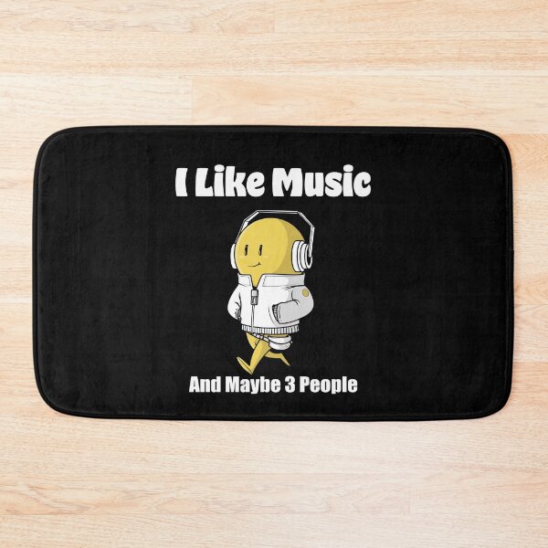 Item preview, I Like Music And Maybe 3 People Music Lovers Mixed Tape Cassette Tapes designed and sold by KLINESTORE.