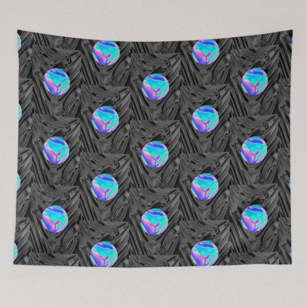Item preview, Holographic Circles II designed and sold by Wallpacas.