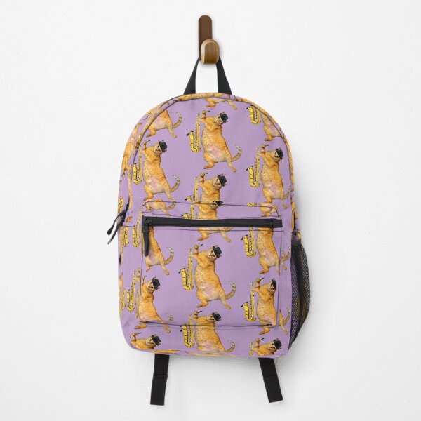 Item preview, Hep Cat with Saxophone - Purple Haze designed and sold by RawSunArt.