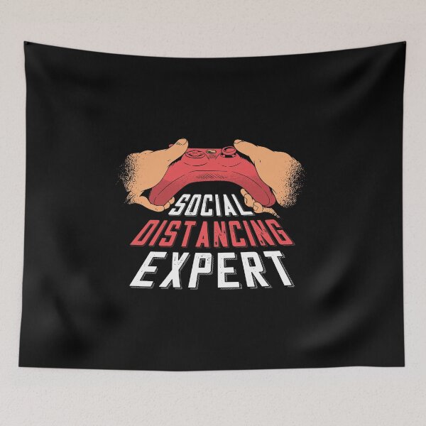 Item preview, Keep Gamer Antisocial Distance designed and sold by titanosdesign.