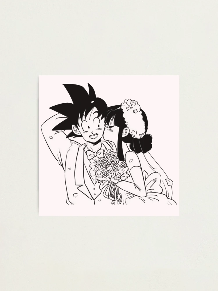 Dragonball Z - Goku and Chichi | Photographic Print