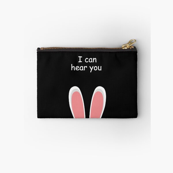 Item preview, I can hear you rabbit with big ears  designed and sold by HBWOLFARTS.