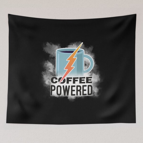 Item preview, Powered With Coffee designed and sold by titanosdesign.