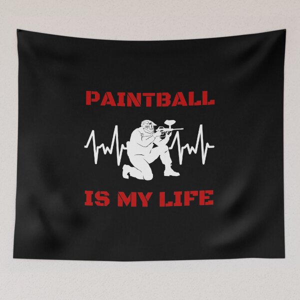 Item preview, Paintball is my life tactical black designed and sold by daguilon.