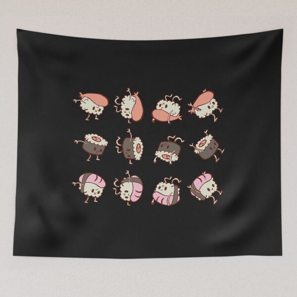 Item preview, Sushi Rolls Cute Kawaii designed and sold by girlsgetgadgets.