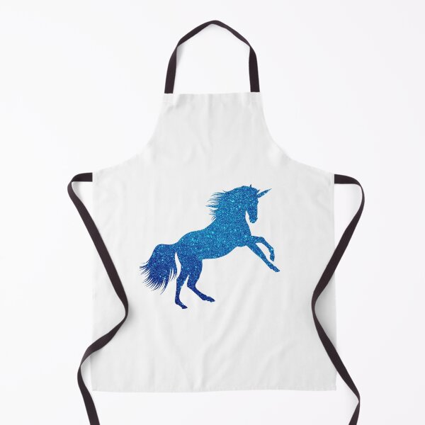 Item preview, Blue Glitter Sparkle Unicorn  designed and sold by ColorFlowArt.