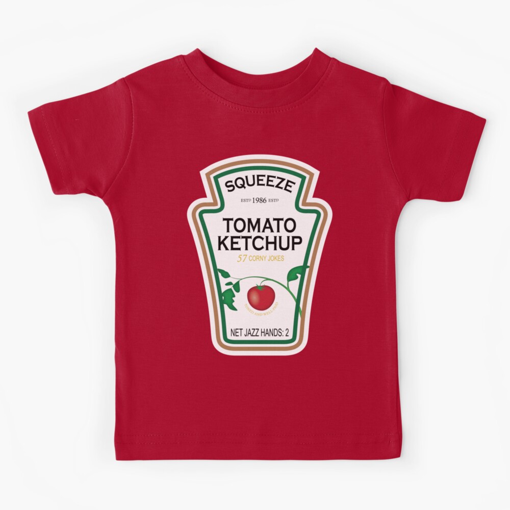 Funny Customizable Ketchup Label - please view artist notes to customize OR order this listing to receive AS SHOWN | Kids T-Shirt