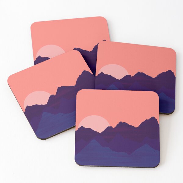 Item preview, Purple Mountain Sunset designed and sold by madibroo.