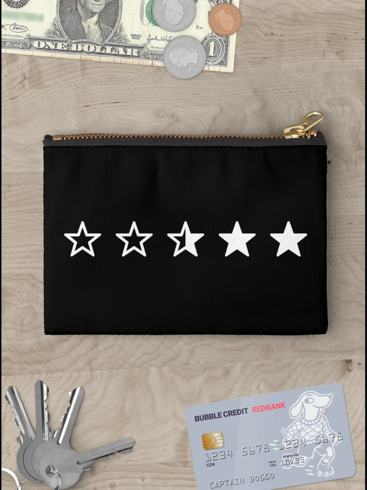 Thumbnail 3 of 4, Zipper Pouch, Star Filled Pattern Minimal Design (Pattern Collection) designed and sold by MinimalDM.