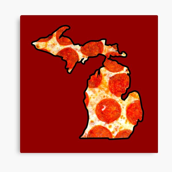 Item preview, Michigan Pepperoni Pizza designed and sold by fearcity.