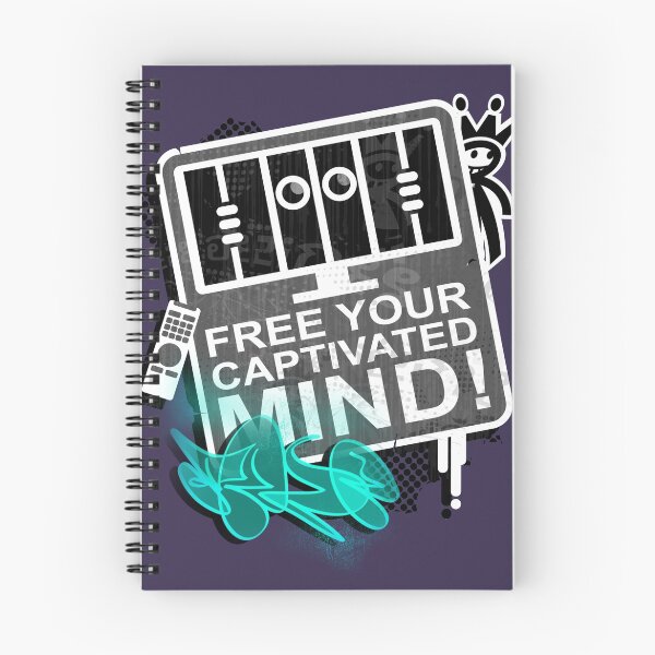 Item preview, Free Your Captivated Mind designed and sold by DEZEDEZINES.