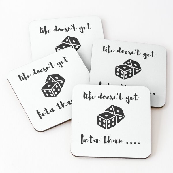 Item preview, life doesn't get feta than  designed and sold by walidsam07.