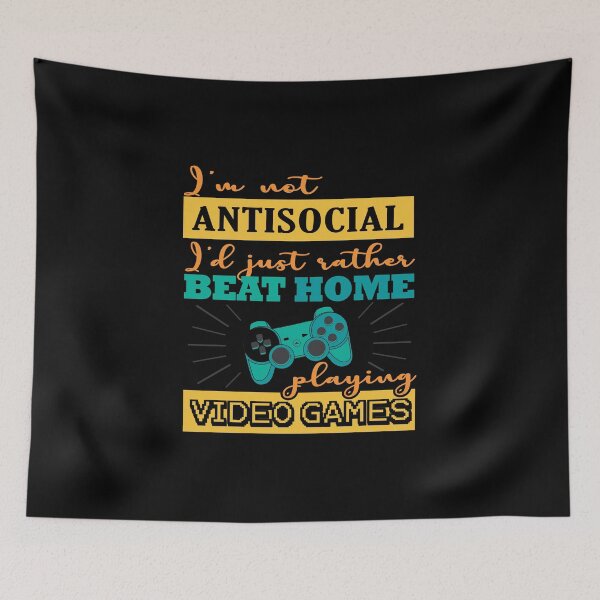 Item preview, Keep Gamer Antisocial Distance designed and sold by titanosdesign.