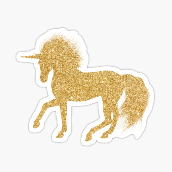 Gold Scratch-Off Stickers – Unicorn Smiles