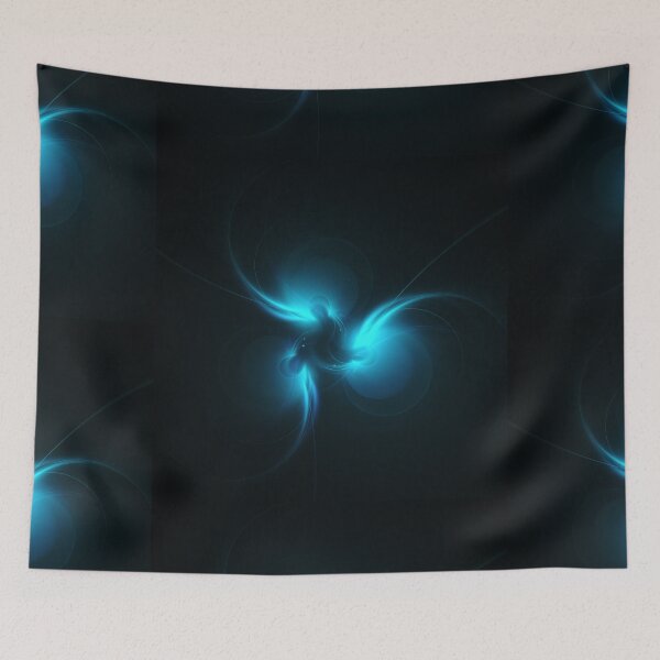 Item preview,  Light blue spirals designed and sold by FractalShop.