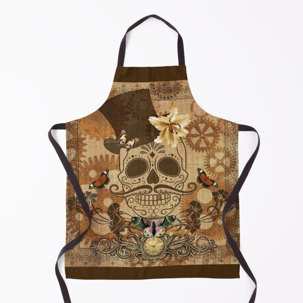 Item preview, calavera steampunk, steampunk skull designed and sold by Petitelulu.