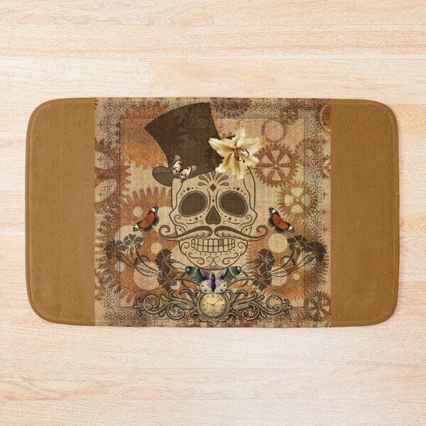 Item preview, calavera steampunk, steampunk skull designed and sold by Petitelulu.