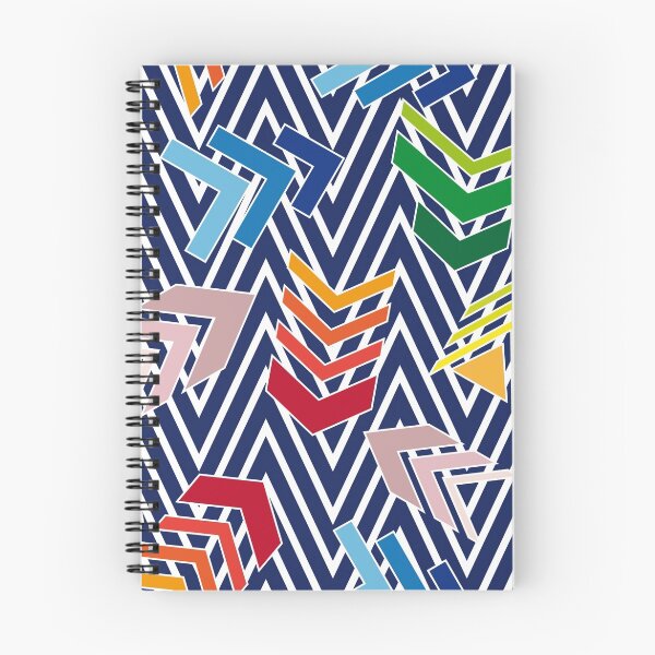 Item preview, Multicolored chevron pattern with colorful arrows. designed and sold by SvetlanaK.