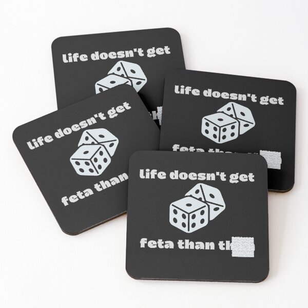 Item preview,  life doesn't get feta than  designed and sold by walidsam07.