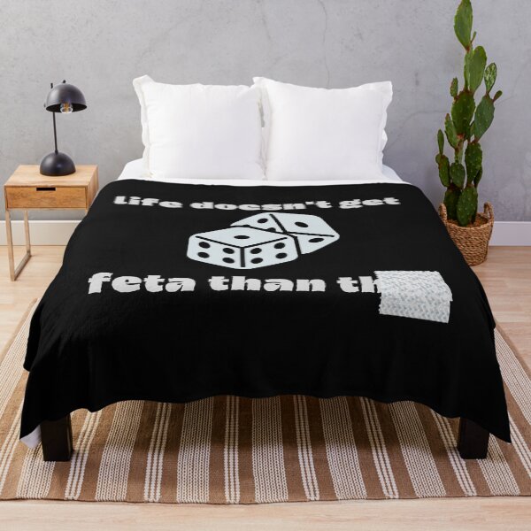 Item preview,  life doesn't get feta than  designed and sold by walidsam07.