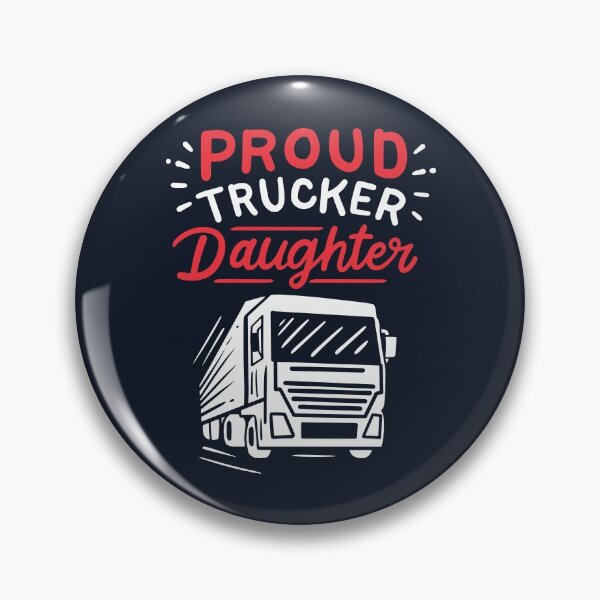 Item preview, Proud Trucker Daughter designed and sold by Bricke.