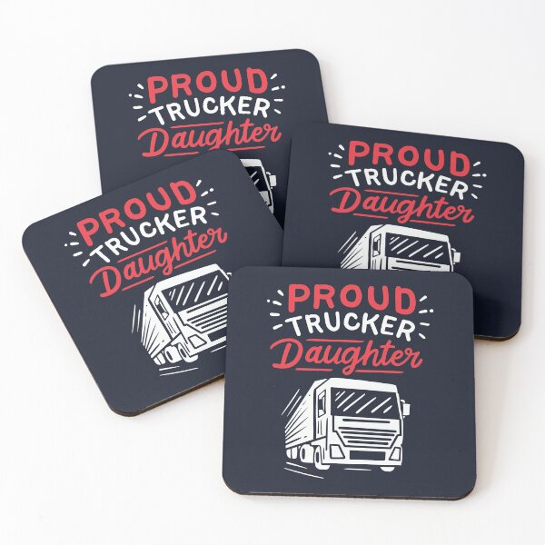 Item preview, Proud Trucker Daughter designed and sold by Bricke.