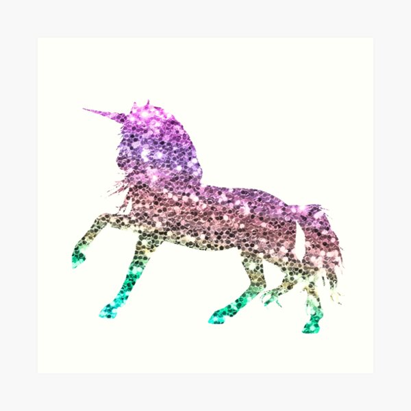 Glitter Unicorn Download Fantasy Decor Kindergarten Printable