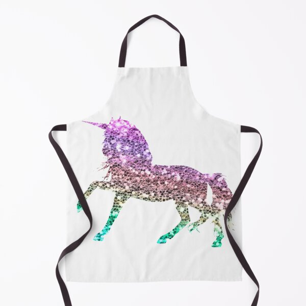 Item preview, Rainbow Glitter Sparkle Unicorn  designed and sold by ColorFlowArt.