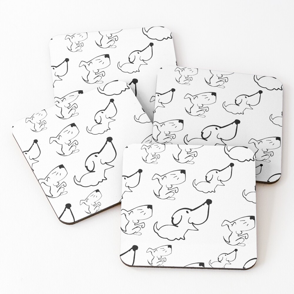 Item preview, Coasters (Set of 4) designed and sold by RealBooBear.