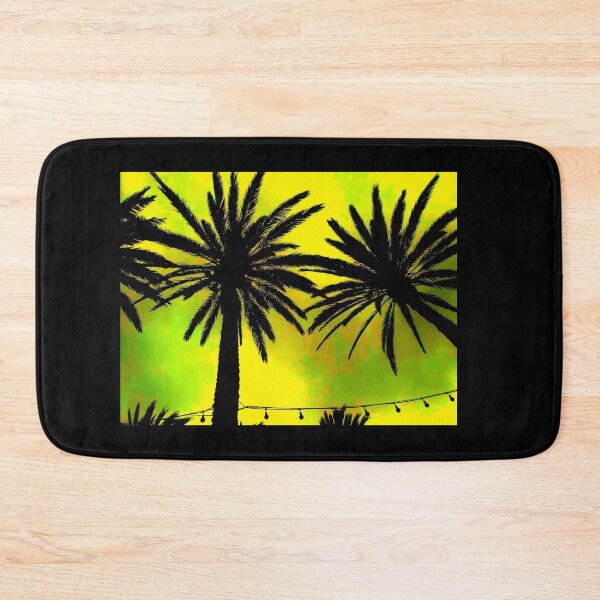Item preview, Dark and Yellow Palm Trees (AKA StarLifter) designed and sold by djcoladotnet.