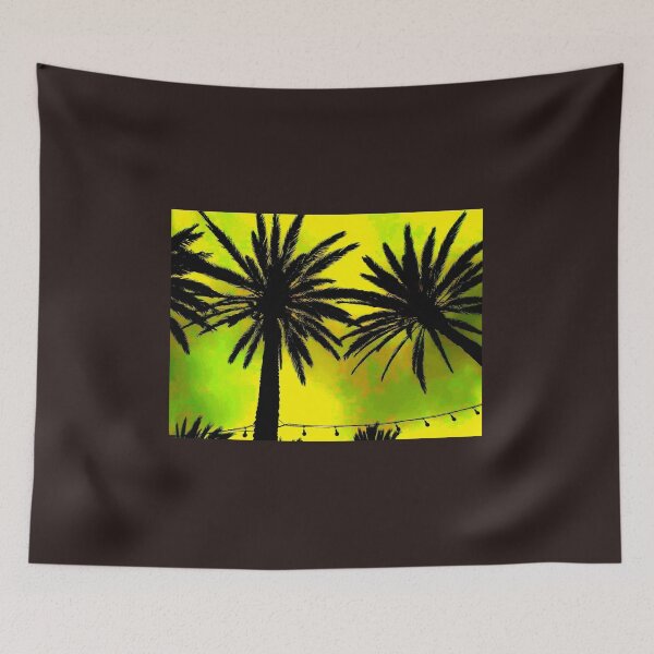 Item preview, Dark and Yellow Palm Trees (AKA StarLifter) designed and sold by djcoladotnet.