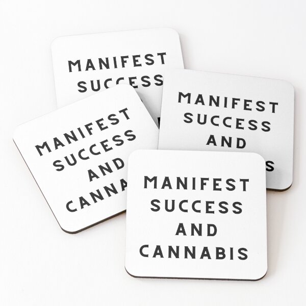 Item preview, MANIFEST SUCCESS AND CANNABIS | Smart Successful Stoner | Weed Memes |  designed and sold by AlfaEcho.