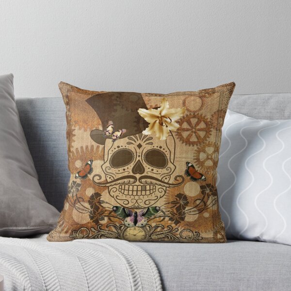 Item preview, calavera steampunk, steampunk skull designed and sold by Petitelulu.