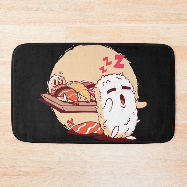 Item preview, Sleepwalking Sushi Rolls Cute Kawaii designed and sold by girlsgetgadgets.