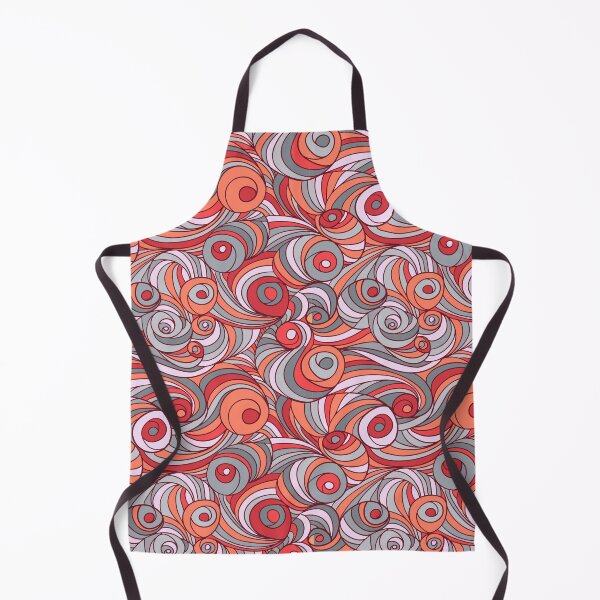 Item preview, Psychedelic Curly on Red and Gray designed and sold by Ksaavet.
