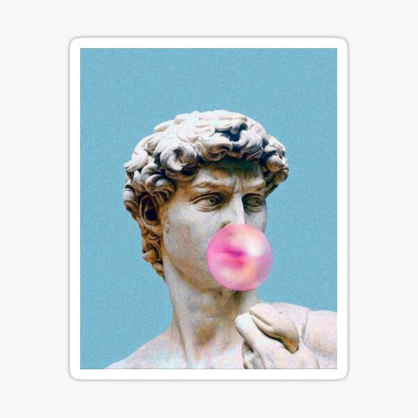 David Michelangelo | Bubble Gum Sticker
