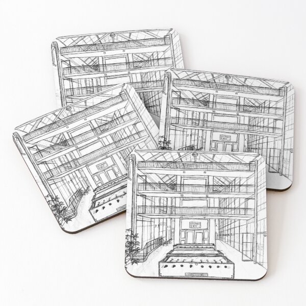 Item preview, Old school hallway designed and sold by MariiaCreation.
