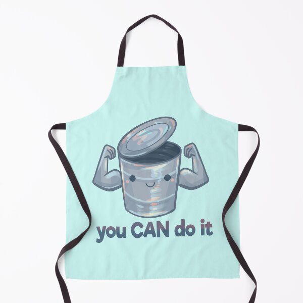 Item preview, "You Can Do It" Motivational Can designed and sold by GalaxyChicken.