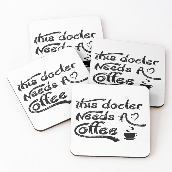 Item preview, This Doctor Needs A Coffee designed and sold by Tema EL.