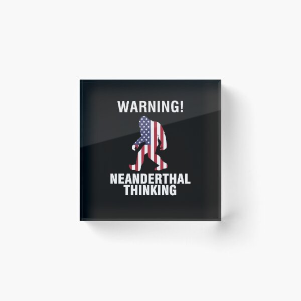 Item preview, Neanderthal Thinking American Flag for Proud Neanderthals designed and sold by timiart.