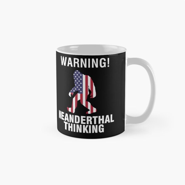Item preview, Neanderthal Thinking American Flag for Proud Neanderthals designed and sold by timiart.